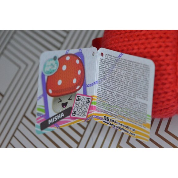Ami Amis Misha Mushroom Plush Toy By Jakks - Picture 3 of 3